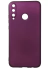 Huawei P40 Lite E Kılıf First Silikon - Mürdüm