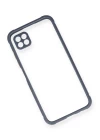 Huawei P40 Lite Kılıf Miami Şeffaf Silikon - Gri