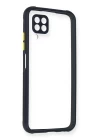 Huawei P40 Lite Kılıf Miami Şeffaf Silikon - Lacivert