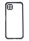 Huawei P40 Lite Kılıf Miami Şeffaf Silikon - Lacivert