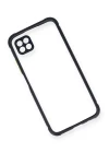 Huawei P40 Lite Kılıf Miami Şeffaf Silikon - Lacivert