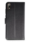 Huawei Y5 2019 Kılıf Trend S Plus Kapaklı Kılıf - Siyah
