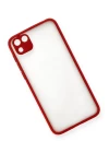 Huawei Y5P Kılıf Montreal Silikon Kapak - Kırmızı