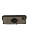 Huawei Y5P Kılıf Montreal Yüzüklü Silikon Kapak - Siyah