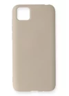 Huawei Y5P Kılıf Nano içi Kadife Silikon - Kemik