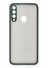 Huawei Y6P Kılıf Montreal Silikon Kapak - Yeşil