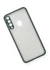 Huawei Y6P Kılıf Montreal Silikon Kapak - Yeşil