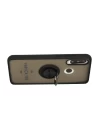 Huawei Y6P Kılıf Montreal Yüzüklü Silikon Kapak - Siyah