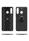 Huawei Y6P Kılıf Range Yüzüklü Silikon - Mavi