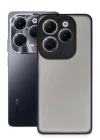 İnfinix Hot 40 Pro Kılıf Montreal Silikon Kapak - Siyah