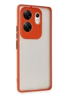 İnfinix Zero 30 4G Kılıf Montreal Silikon Kapak - Kırmızı