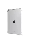 iPad 10.2 (7.nesil) Kılıf Anti Şeffaf Tablet Silikon - Şeffaf