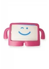 iPad 10.2 (7.nesil) Kılıf Karakter Tablet Silikon - Pembe