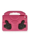 iPad 10.2 (7.nesil) Kılıf Like Stantlı Tablet Silikon - Pembe