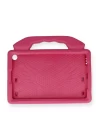 iPad 10.2 (7.nesil) Kılıf Like Stantlı Tablet Silikon - Pembe