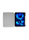 iPad 10.2 (7.nesil) Kılıf Starling 360 Kalemlikli Tablet Kılıf - Gri