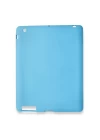 iPad 4 9.7 Kılıf Evo Tablet Silikon - Mavi