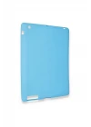 iPad 4 9.7 Kılıf Evo Tablet Silikon - Mavi