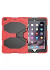 iPad 5 Air 9.7 Kılıf Griffin Tablet Kapak - Kırmızı