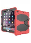 iPad 5 Air 9.7 Kılıf Griffin Tablet Kapak - Kırmızı