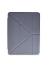 iPad 9.7 (2018) Kılıf Kalemlikli Mars Tablet Kılıfı - Lila
