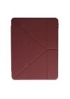 iPad 9.7 (2018) Kılıf Kalemlikli Mars Tablet Kılıfı - Mor