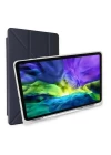 iPad Pro 12.9 (2021) Kılıf Kalemlikli Mars Tablet Kılıfı - Lacivert