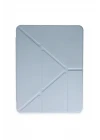 iPad Pro 13 (2024) Kılıf Kalemlikli Mars Tablet Kılıfı - Mavi