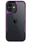 iPhone 11 Kılıf Boyi Silikon Kapak - Derin Mor