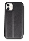 iPhone 11 Kılıf Flip Cover - Siyah