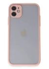 iPhone 11 Kılıf Montreal Silikon Kapak - Pembe