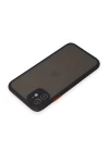 iPhone 11 Kılıf Montreal Silikon Kapak - Siyah