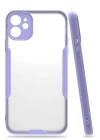 iPhone 11 Kılıf Platin Silikon - Lila