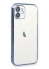iPhone 11 Kılıf Razer Lensli Silikon - Açık Mavi