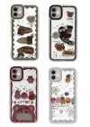 iPhone 11 Kılıf Sweet Desenli Silikon Kapak - Sarı
