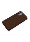 iPhone 11 Kılıf Taft Kapak - Kahverengi