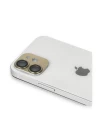 iPhone 11 Pers Alüminyum Kamera Lens - Gold
