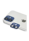 iPhone 11 Pers Alüminyum Kamera Lens - Lacivert