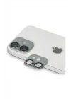 iPhone 11 Pers Alüminyum Kamera Lens - Yeşil