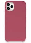 iPhone 11 Pro Kılıf Lansman Legant Silikon - Fuşya