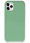 iPhone 11 Pro Kılıf Lansman Legant Silikon - Yeşil