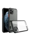 iPhone 11 Pro Kılıf Miami Şeffaf Silikon - Siyah