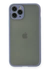 iPhone 11 Pro Kılıf Montreal Silikon Kapak - Gri