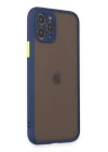 iPhone 11 Pro Kılıf Montreal Silikon Kapak - Lacivert