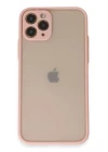 iPhone 11 Pro Kılıf Montreal Silikon Kapak - Pembe