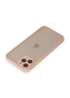 iPhone 11 Pro Kılıf Montreal Silikon Kapak - Pembe