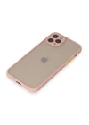 iPhone 11 Pro Kılıf Montreal Silikon Kapak - Pembe