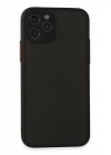 iPhone 11 Pro Kılıf Montreal Silikon Kapak - Siyah
