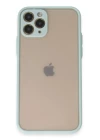 iPhone 11 Pro Kılıf Montreal Silikon Kapak - Turkuaz