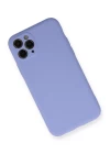 iPhone 11 Pro Kılıf Nano içi Kadife Silikon- Lila